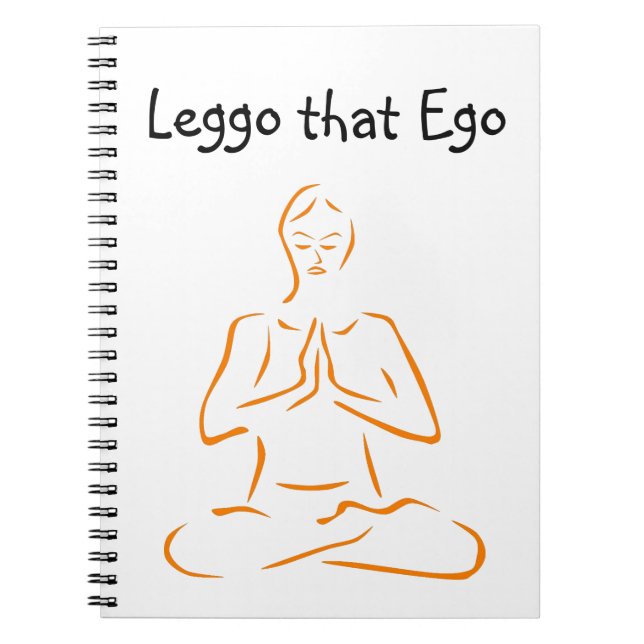 Leggo som Ego-anteckningsbok Anteckningsbok Med Spiral (Framsidan)