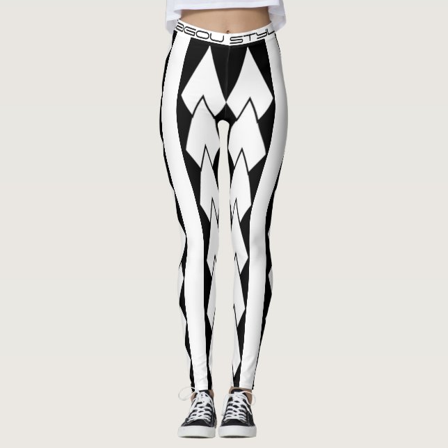 Leging stil stamblanc leggings (Framsida)