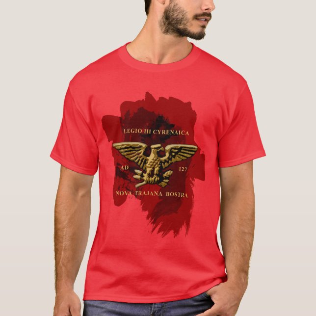 Legio III Cyrenaica Tee Shirt (Framsida)
