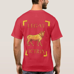 Legio VI Victrix Vexillum för romare 6 T-tröja Tee