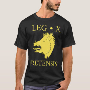 Legio X Fretensis Roman Imperial Legion Design T Shirt