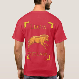 Legio X Fretensis Vexillum för romare 10 T-tröja Tröja