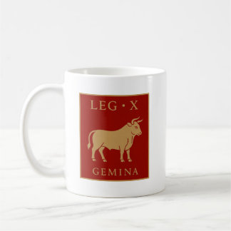 Legio X Gemina Romersk legionssymbol Kaffemugg