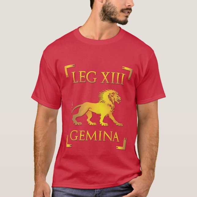 LEGIO XIII GEMINA - LEONIS T SHIRT (Framsida)
