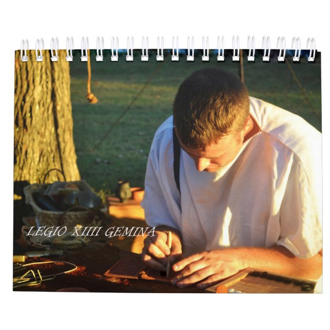 Legio XIIII Gemina porträttkalender Kalender (Baksida)