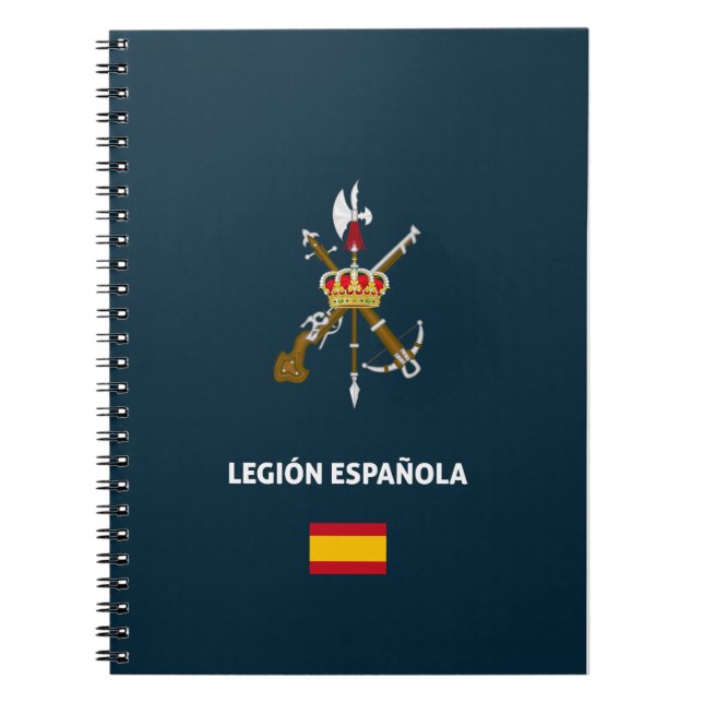 Legion Española passport phone case Anteckningsbok (Framsidan)