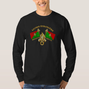 Legion Etrangere Heders Trohet Franska Utlands T Shirt