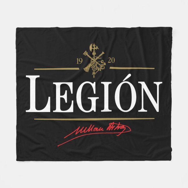 Legión Fleecefilt (Framsidan (Horisontell))