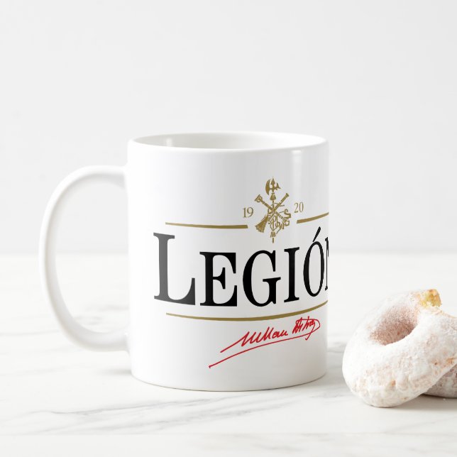 Legión Kaffemugg (Med munk)