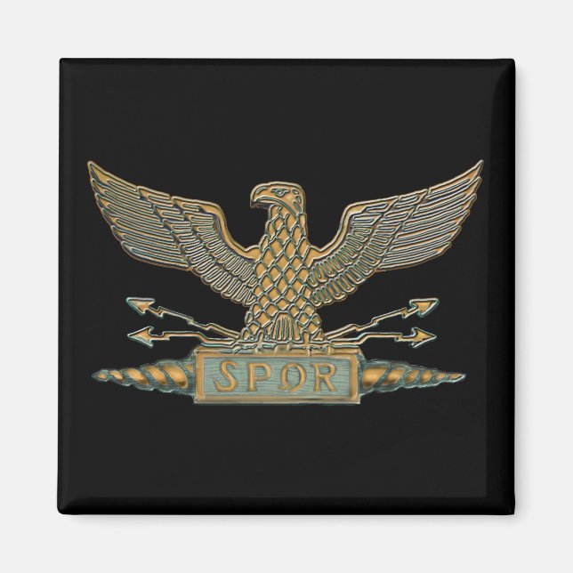Legionär Örn Koppar Magnet (Framsidan)