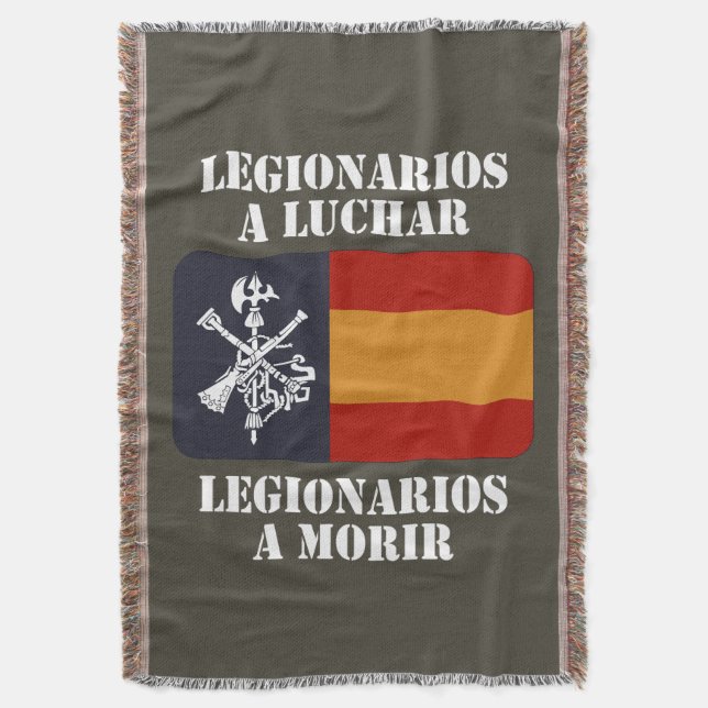 Legionärer att kämpa 2 filt (Framsidan Vertikal)