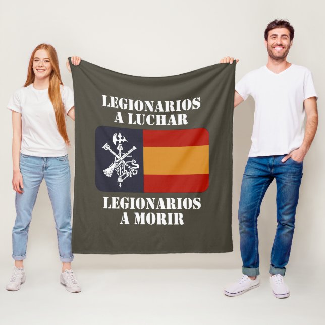 Legionärer att kämpa 2 fleecefilt (På plats)