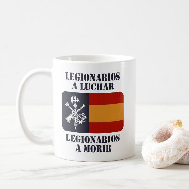 Legionärer att kämpa 2 kaffemugg (Med munk)