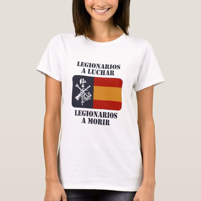 Legionärer att kämpa 2 t shirt (Framsida)