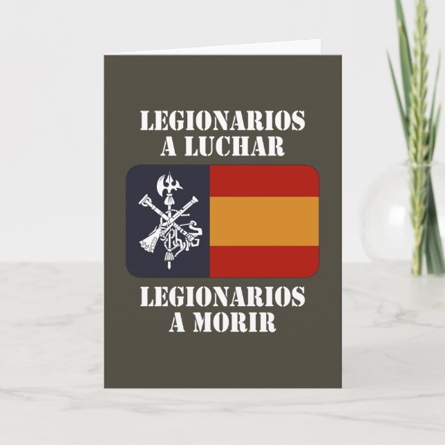 Legionarios a luchar 2 kort (Framsida)