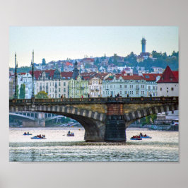 Legions Bridge, Prag, Tjeckien Poster