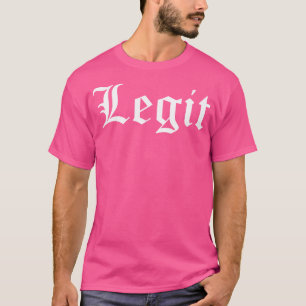 Legit Og Hip hop Original Gangster Rap T Shirt