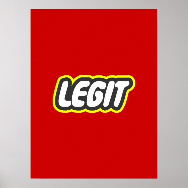 Legit Poster (Framsidan)