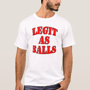Legit som bollar t-shirt