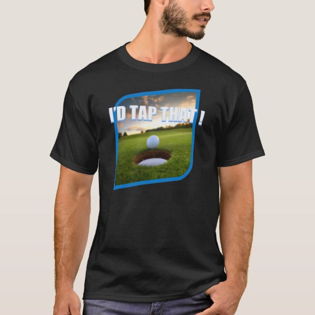 LEGITIMATIONKLAPP DEN GOLFUTSLAGSPLATSSKJORTA TRÖJA (Framsida)