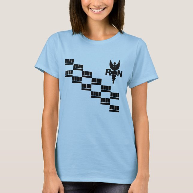 Legitimerad sjuksköterska tee shirt (Framsida)