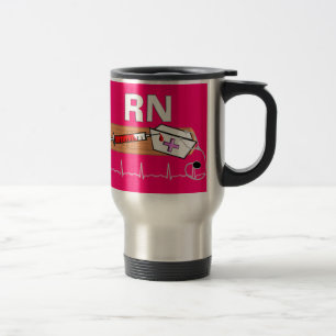 Legitimerad sjuksköterskagåvor "RN ", Resemugg