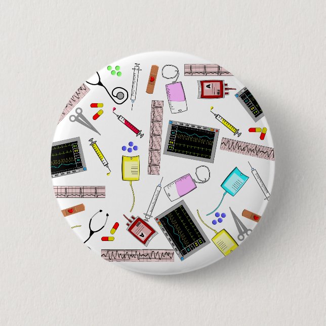 Legitimerad sjuksköterskaverktyg knapp (Framsida)