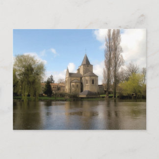 l'Eglise Jazeneuil Vykort
