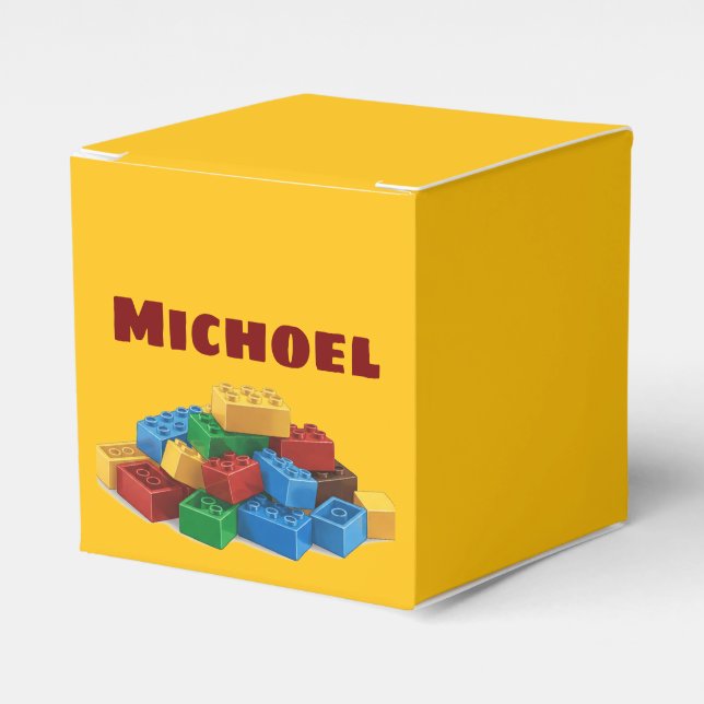 Lego upsherin-förmånslåda presentaskar (Framsidan Sidan)