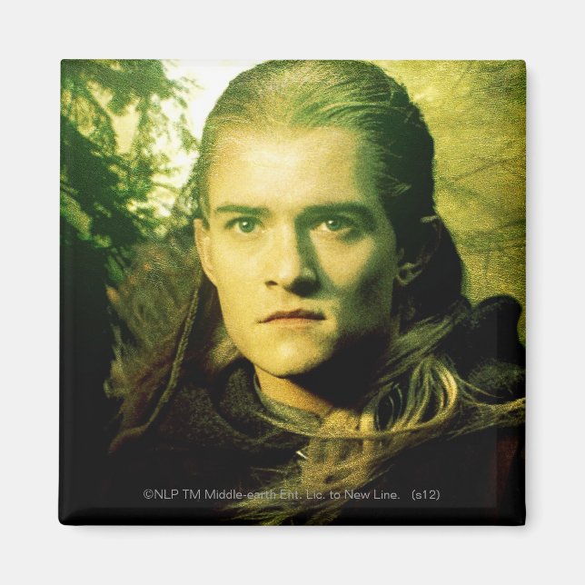 LEGOLAS GREENLEAF™ Front Porträtt Magnet (Framsidan)