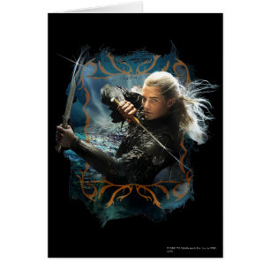 LEGOLAS GREENLEAF™-grafik Hälsningskort