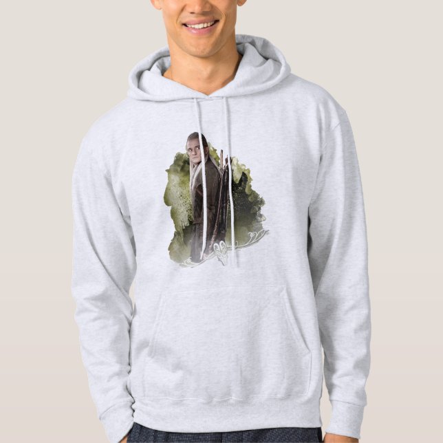 LEGOLAS GREENLEAF™-grafik Tröja Med Luva (Framsida)