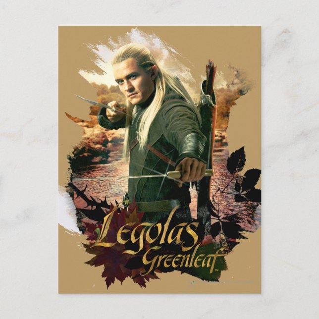 LEGOLAS GREENLEAF™ Graphic 2 Vykort (Framsida)