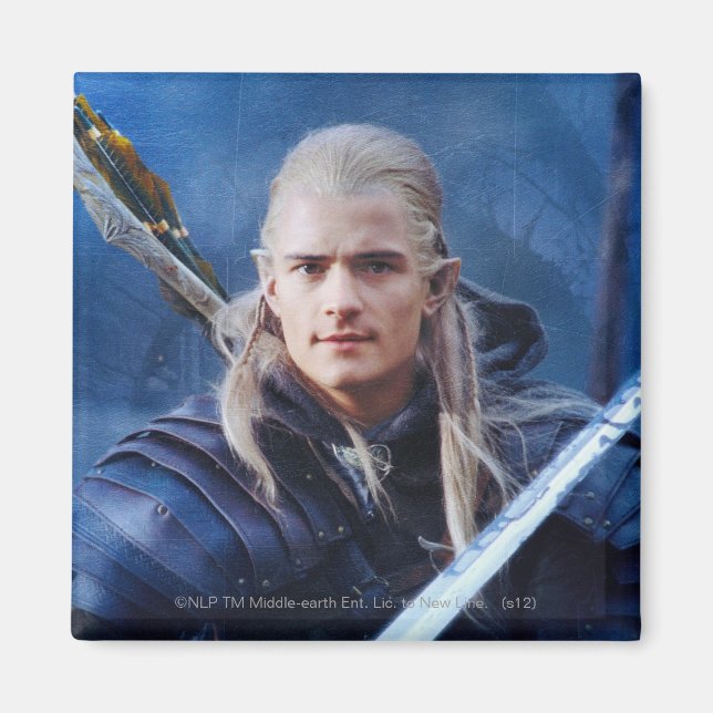 LEGOLAS GREENLEAF™ i Blue Magnet (Framsidan)