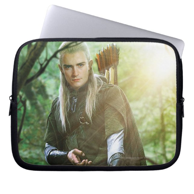 LEGOLAS GREENLEAF™ med båge Laptop Sleeve (Framsidan)