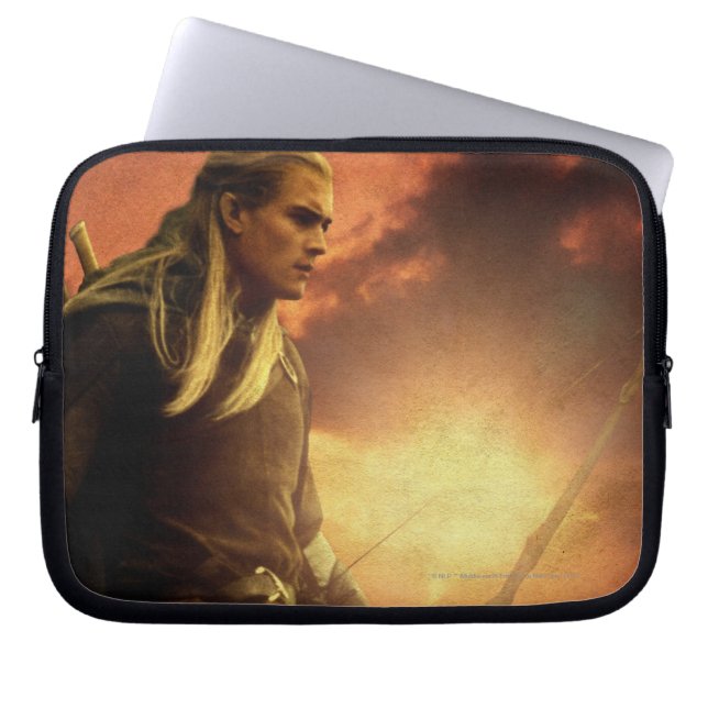 LEGOLAS GREENLEAF™ med Bow Laptop Sleeve (Framsidan)