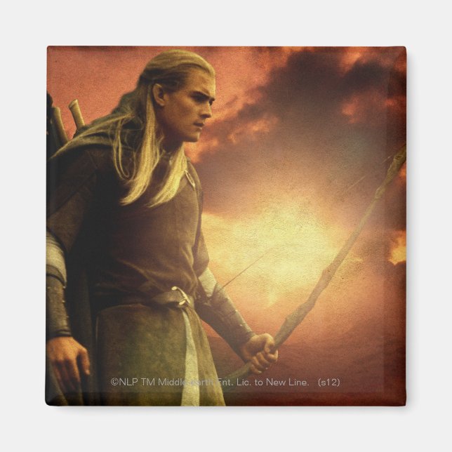 LEGOLAS GREENLEAF™ med Bow Magnet (Framsidan)
