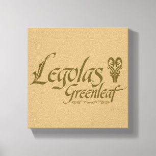 LEGOLAS GREENLEAF™ Namn Canvastryck