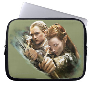 LEGOLAS GREENLEAF™- och TAURIEL™-grafik Laptop Fodral
