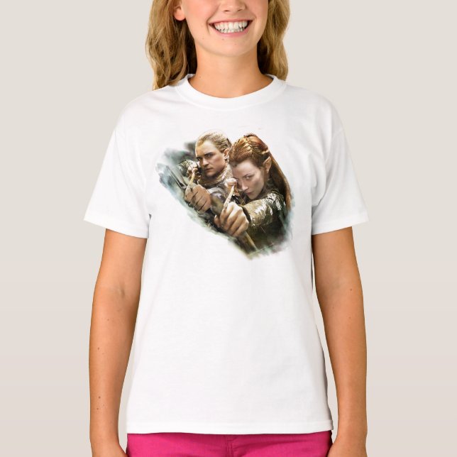 LEGOLAS GREENLEAF™- och TAURIEL™-grafik T-shirt (Framsida)
