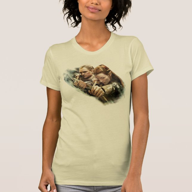 LEGOLAS GREENLEAF™- och TAURIEL™-grafik Tröja (Framsida)