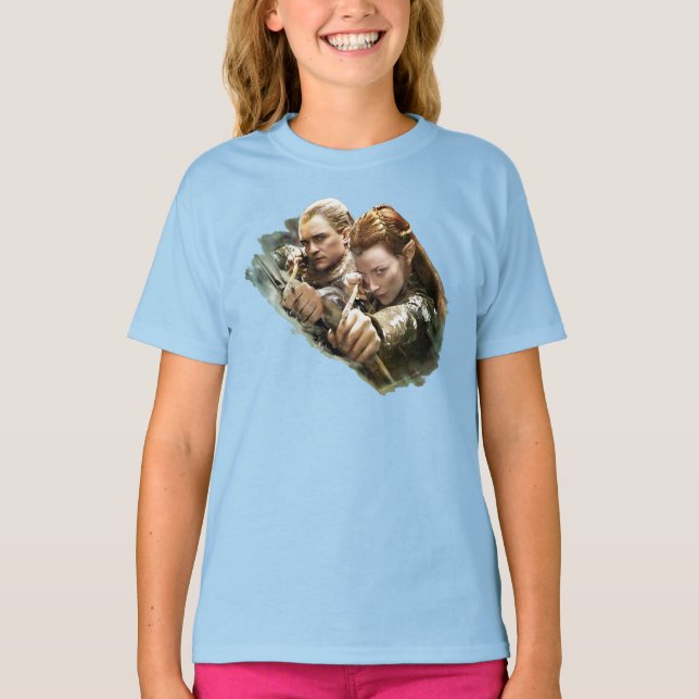 LEGOLAS GREENLEAF™- och TAURIEL™-grafik Tröja (Framsida)