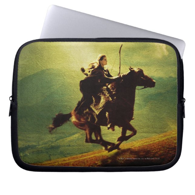 LEGOLAS GREENLEAF™ on Horse Laptop Sleeve (Framsidan)