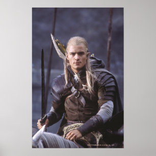 LEGOLAS GREENLEAF™ on Horse Poster