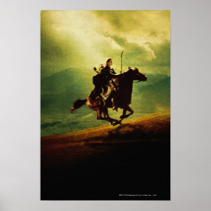 LEGOLAS GREENLEAF™ on Horse Poster