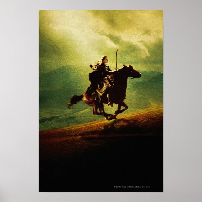 LEGOLAS GREENLEAF™ on Horse Poster (Framsidan)