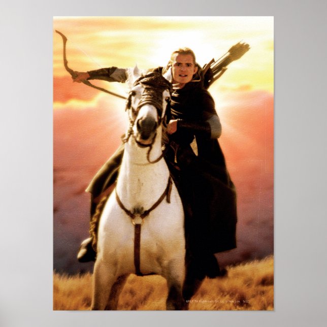 LEGOLAS GREENLEAF™ på Horseback Poster (Framsidan)