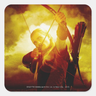 LEGOLAS GREENLEAF™ Shooting Pilar Fyrkantigt Klistermärke