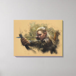 LEGOLAS GREENLEAF™-skiss Canvastryck