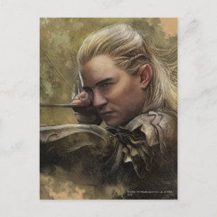 LEGOLAS GREENLEAF™-skiss Vykort